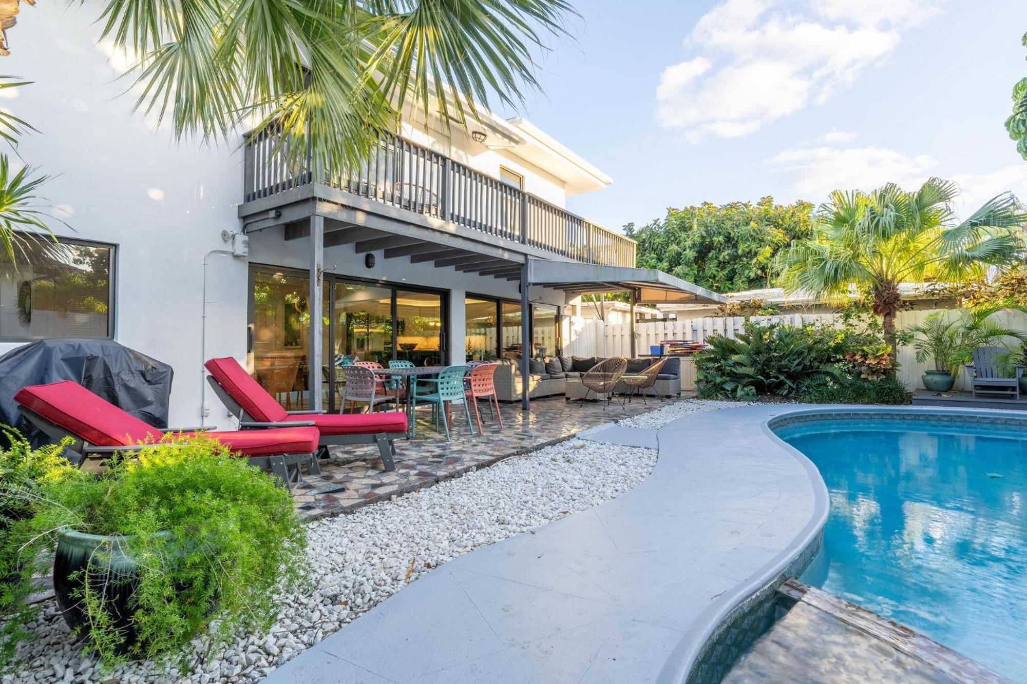 4 Bed/4,5 Bath Beach House Fort Lauderdale Extérieur photo
