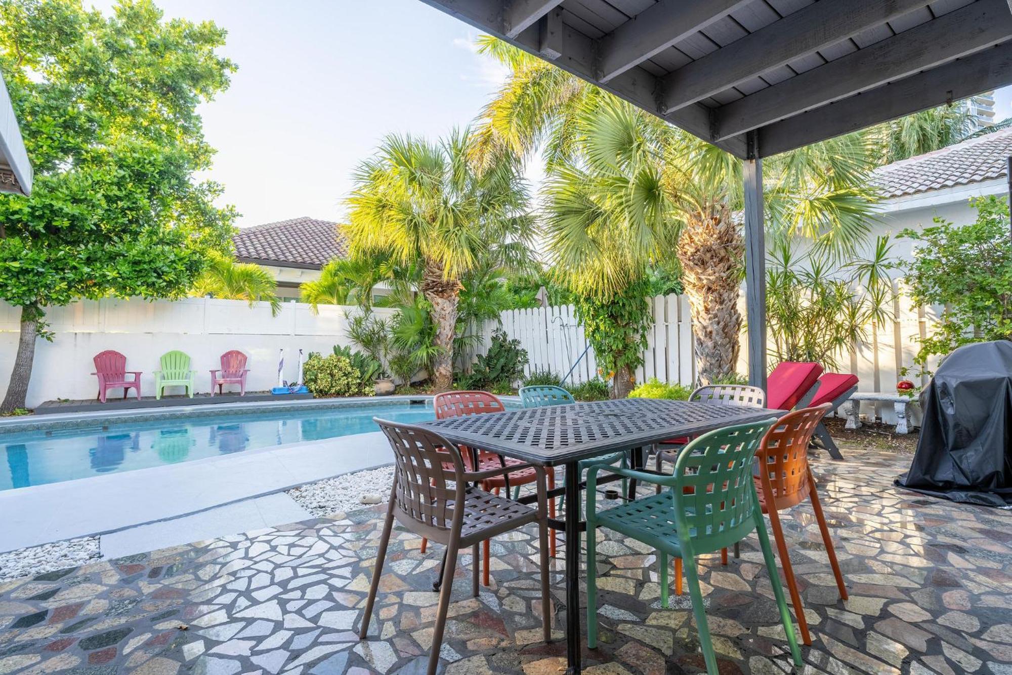 4 Bed/4,5 Bath Beach House Fort Lauderdale Extérieur photo