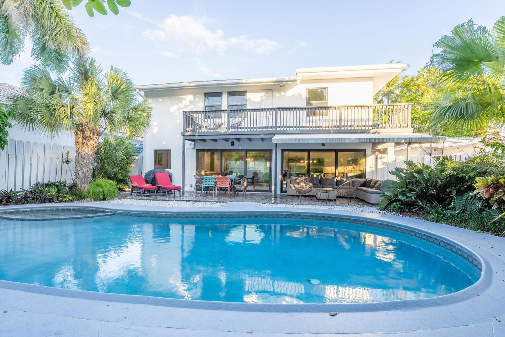 4 Bed/4,5 Bath Beach House Fort Lauderdale Extérieur photo